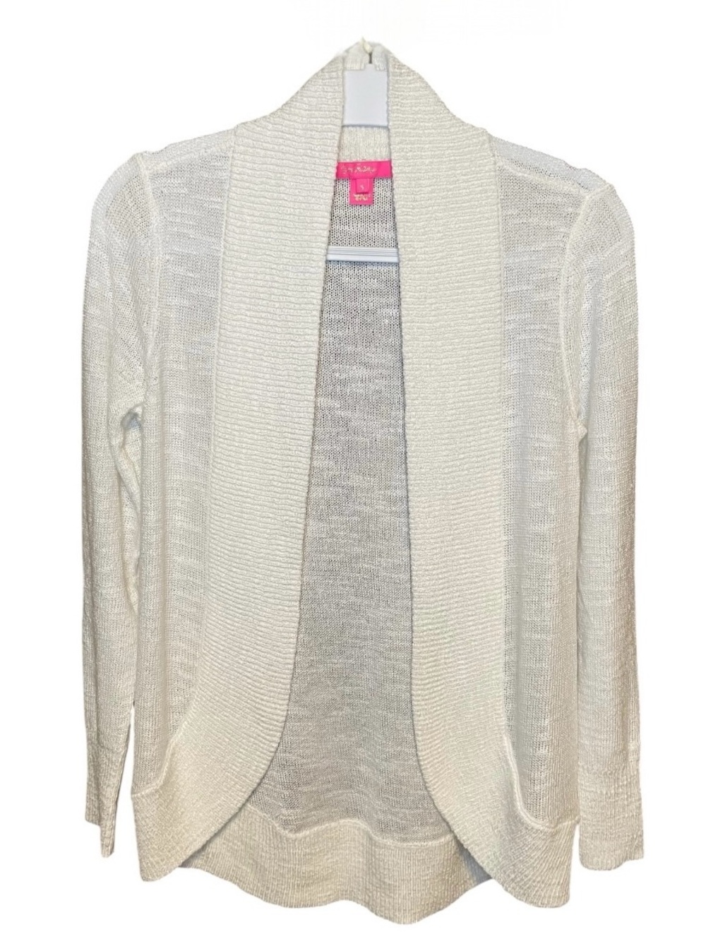 Lilly Pulitzer Amalie White Sweater Small